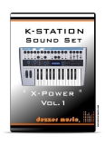 K-Station Synthesizer "X-POWER" VOL.1 SOUND PACK