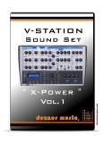 V-Station Powercore    "X-POWER" VOL.1 SOUND SET